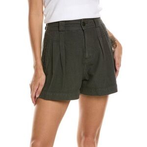 The GREAT. The Trouser Short Pleated Marsh Green 27